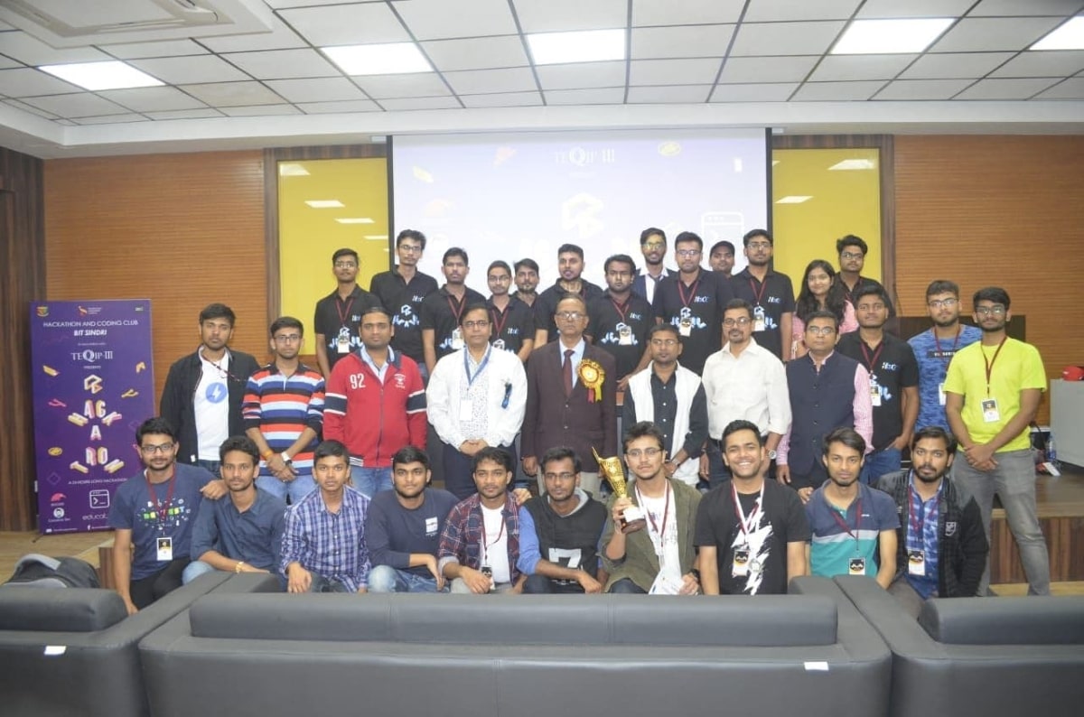 Our Team(2k16-2k18) with Professors and Esteemed Guests